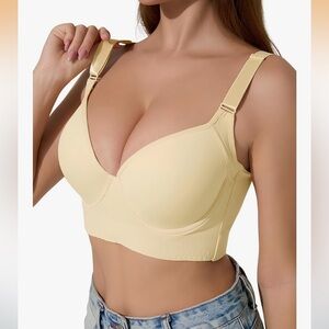 QDN Underwire Full Coverage Bra Supportive, Comfortable Push Up Bra